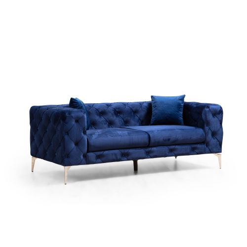 Atelier Del Sofa Dvosjed, Mornarsko plava, Como - Navy Blue slika 6