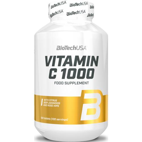 BioTech USA Vitamin C 1000 mg 100 tbl slika 1