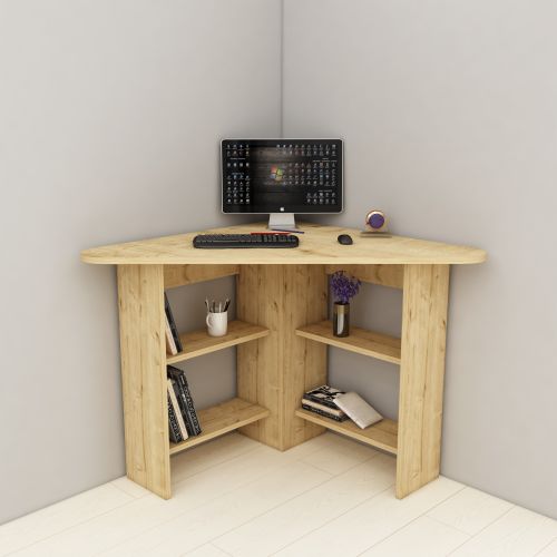 Corner - Sapphire Oak Sapphire Oak Study Desk slika 3