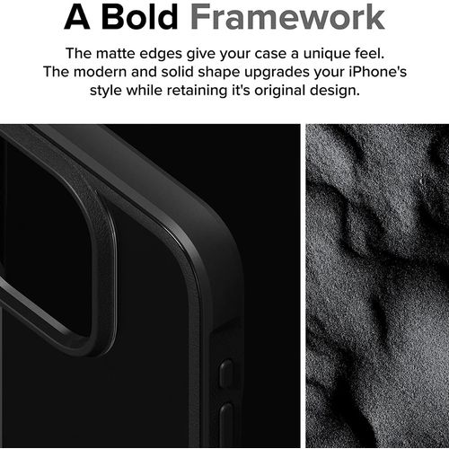 Ringke - Fusion Bold maska za iPhone 15 Pro Max - crna slika 6