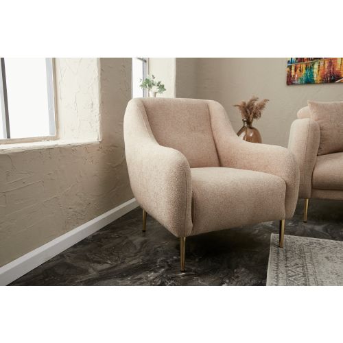 Atelier Del Sofa Sofa, Bež Zlato, Simena - Beige slika 2