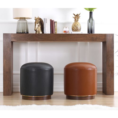 Milotte - Anthracite Anthracite Pouffe slika 4