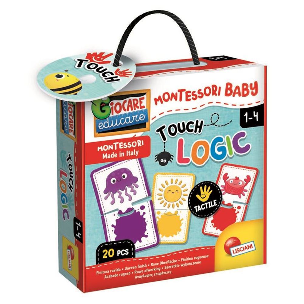 Lisciani Edukativna igra Montessori Baby Touch Logic - Dodirni i osjeti slika 1