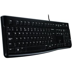 LOGITECH K120 Žičana Tastatura - Poslovna EMEA - Hrvatski raspored - CRNA