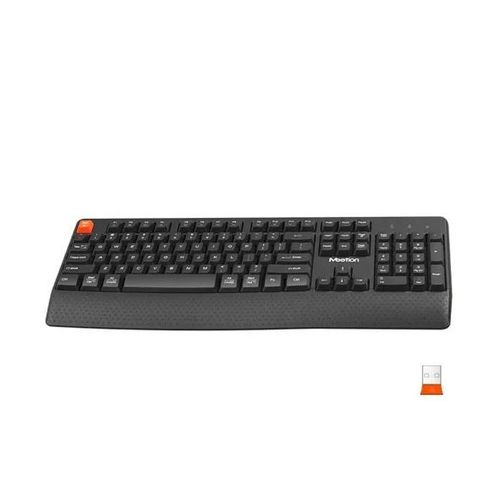 MEETION C4130BK SET 2U1, BEŽIČNA 2.4GHZ SILENT Tastatura + BEŽ.MIŠ, CRNI slika 9