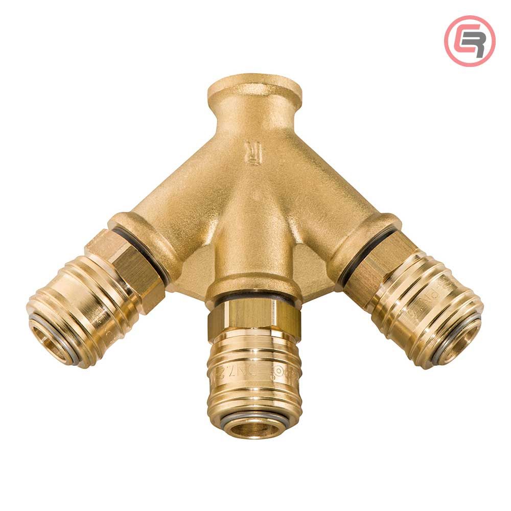 Metabo Razdjelnik Zraka 3 - Strani Sa Brzim Spojnicama 3/8" - 0901026653 slika 1