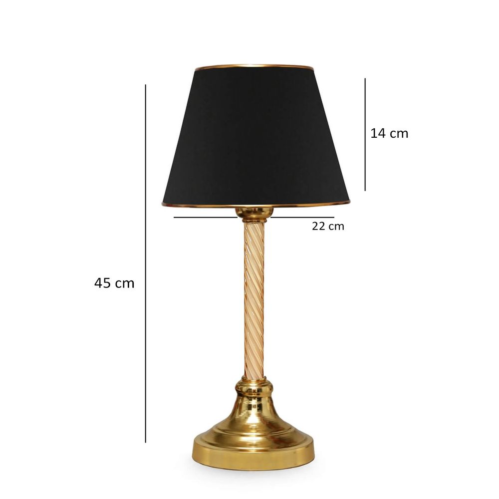 AYD-2981 Crna Stolna Lampa slika 4