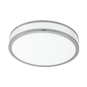Eglo Palermo 2 Plafonjera LED 24W, 2600lm, Promjer 410mm, Krom/Bijela