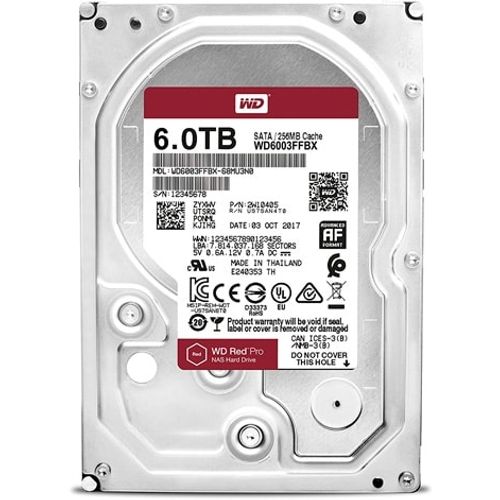 HDD WD 6TB WD6003FFBX 256MB 7200rpm Red slika 1