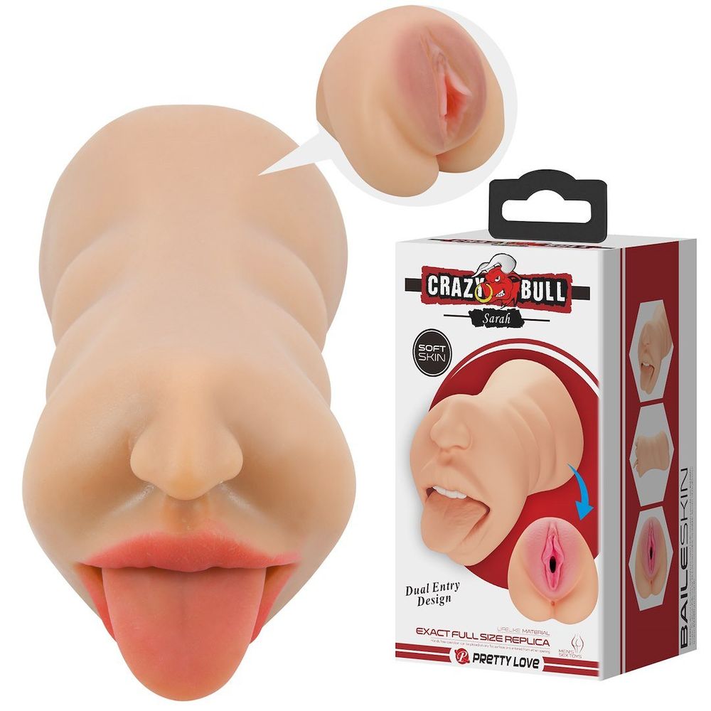 Masturbator Usta i vagina Crazy Bull Sarah LyBaile slika 8