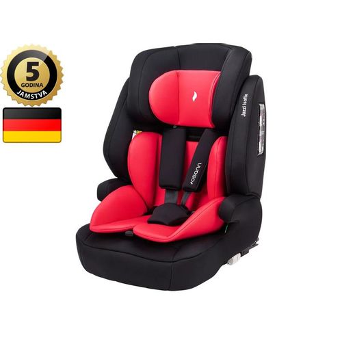 OSANN autosjedalica Jazzi, i-Size, Isofix 76-150cm, crvena JAMSTVO 5GOD slika 1