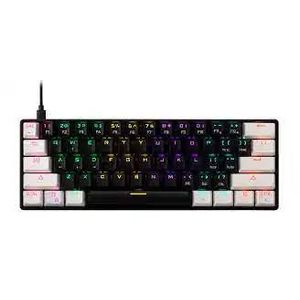 Tastatura Gamdias Aura GK2 Mehanička 60% RGB belo/crna