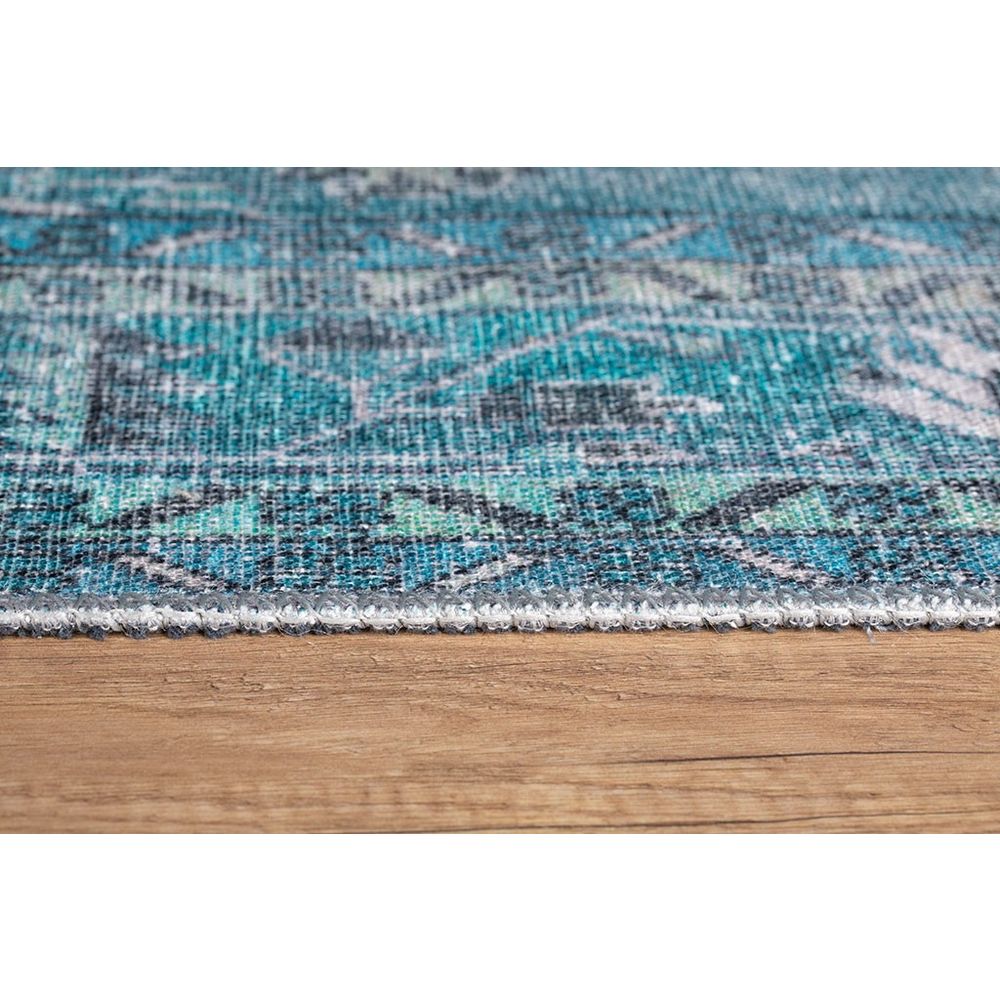 Šareni Tepih Blues Chenille - Zelena AL 158 (140 x 190 cm) slika 7