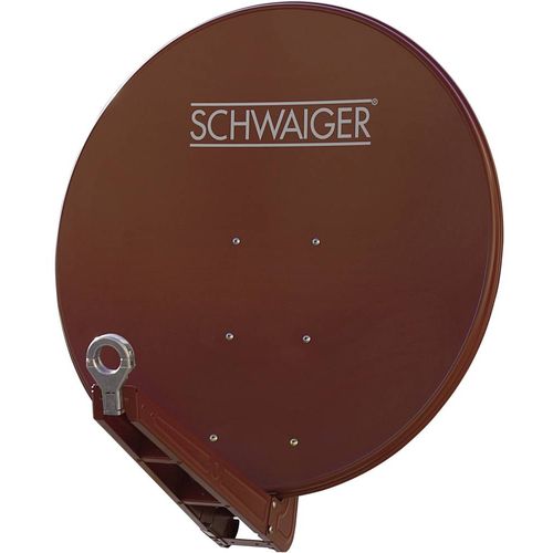 Schwaiger SPI085PR satelitska antena 85 cm Material reflektirajuće površine: aluminij crvena cigla slika 2