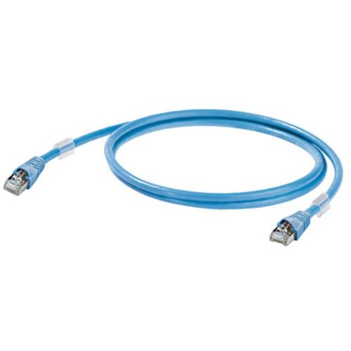 Weidmüller 1165900002 RJ45 mrežni kabel, Patch kabel cat 6a S/FTP 0.20 m plava boja UL certificiran 1 St. slika 1