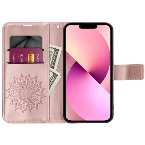 Forcell MEZZO Book case za IPHONE 14 Plus mandala rose gold slika 3