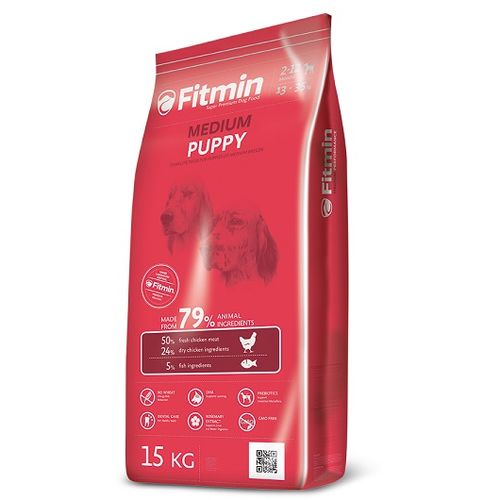 Fitmin Dog Nutrition Programme Medium Puppy, hrana za pse 15kg slika 1