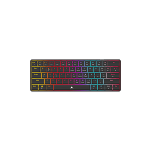 WHITE SHARK Tastatura GK-006121 NAGAMAKI / Crna, mehanička, US-Plavi prekidači