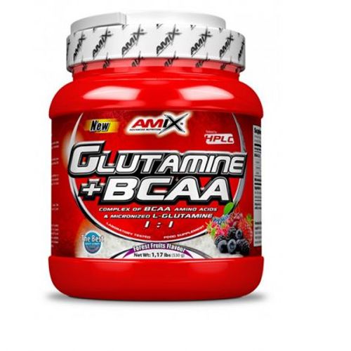 Amix® – Glutamine + BCAA 530 gr slika 1