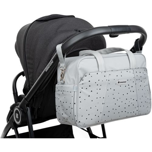 Kikka Boo torba za mame Chelsea Dots Grey slika 3