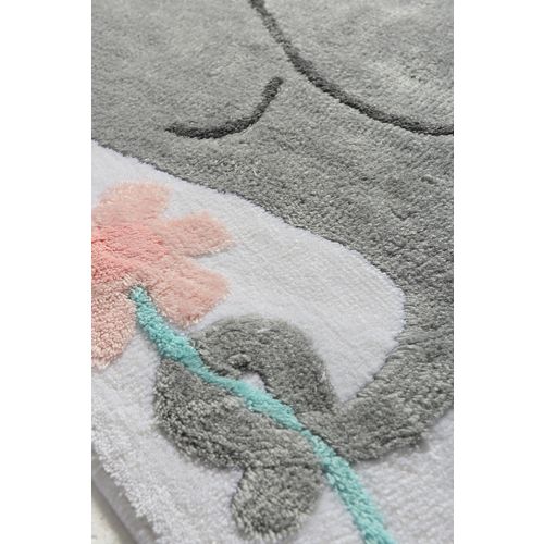 Büyük Fil - Grey Multicolor Acrylic Bathmat slika 4