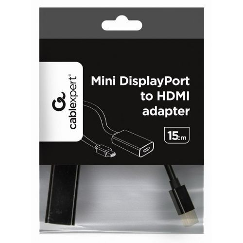 A-mDPM-HDMIF-02 Gembird Mini DisplayPort v.1.2 to HDMI adapter cable, black slika 2