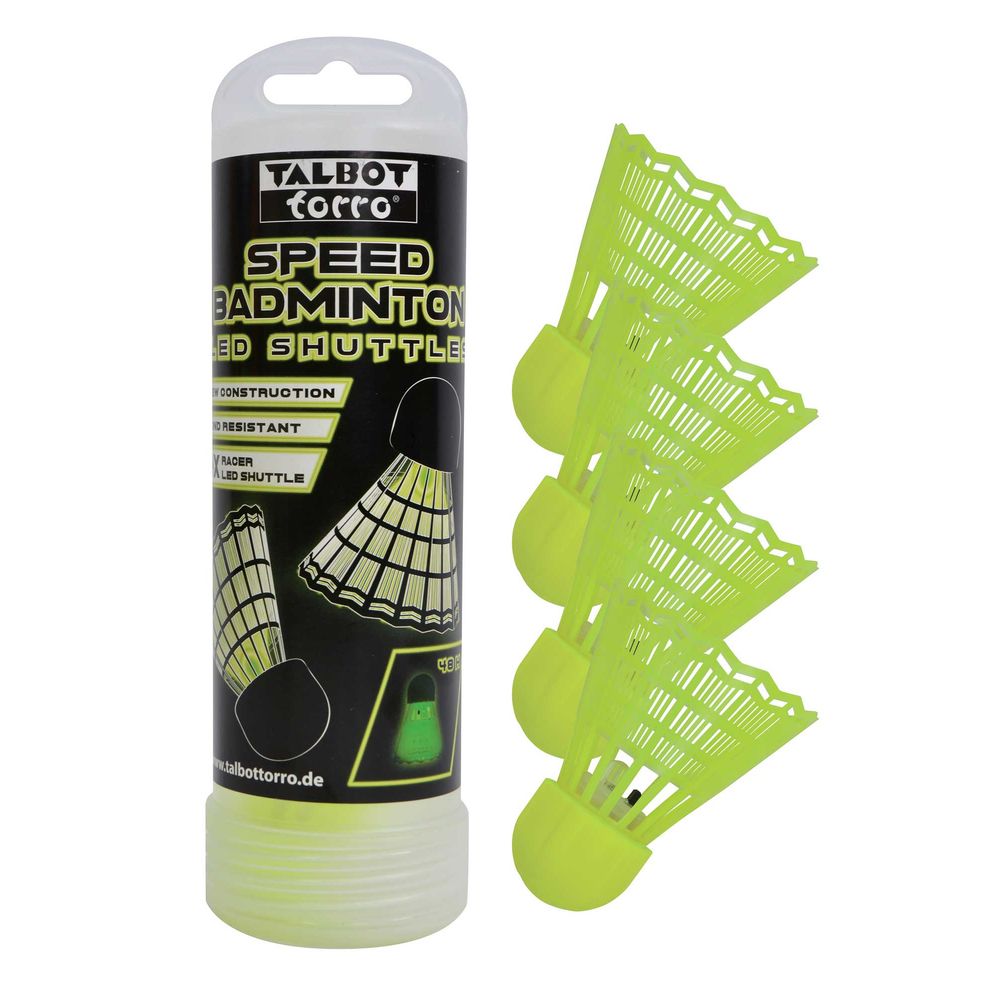 Talbot Torro LED loptice za badminton, 4kom slika 1