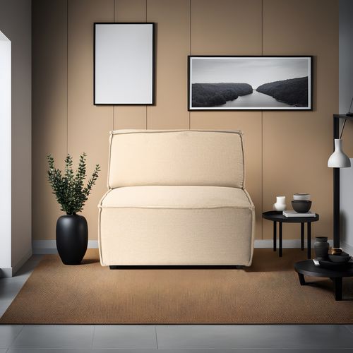 Puzzle Module (O1) - Cream Cream 1-Seat Sofa slika 1