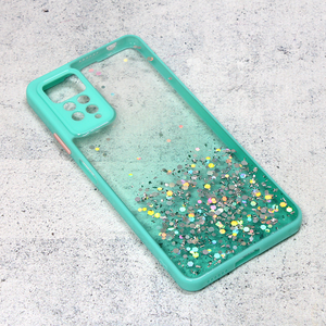 Torbica Frame Glitter za Xiaomi Redmi Note 11/Note 11s mint