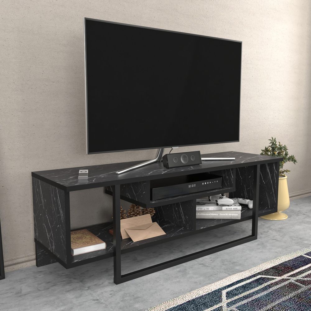 TV stalak Asal 120, crna boja slika 2