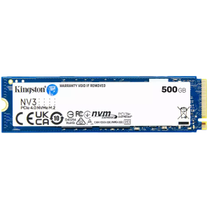 Kingston NV3 NVMe 500GB,R6000/W2200, M.2 2280 SNV3S/500G