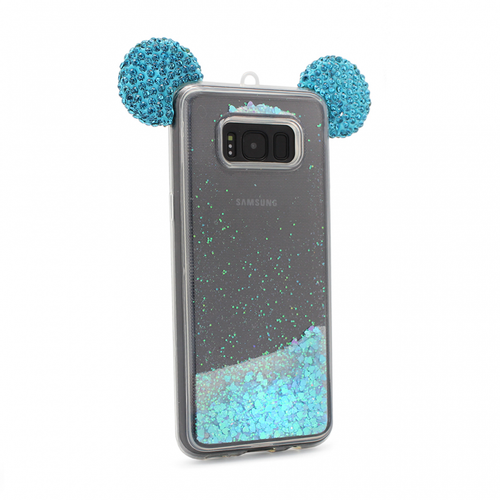Torbica Shimmer Mouse fluid za Samsung G955 S8 plus svetlo plava slika 1