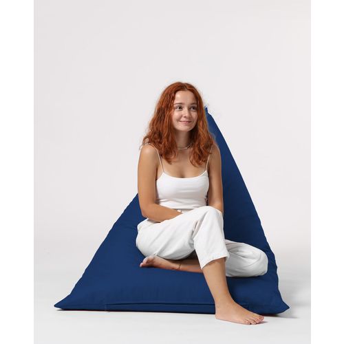 Atelier Del Sofa Vreća za sjedenje, Pyramid Big Bed Pouf - Dark Blue slika 9
