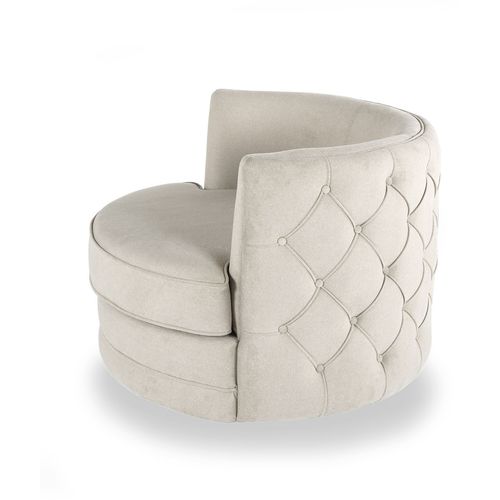 Hilal Bergere Cream Wing Chair slika 6