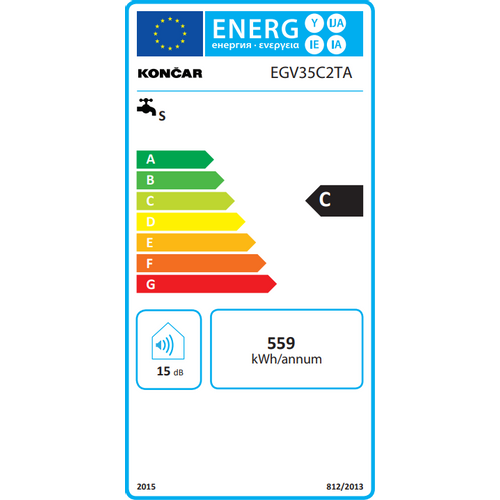 Končar bojler EGV35C2TA slika 3