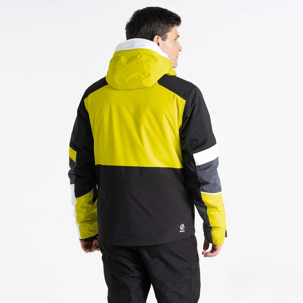 Dare2B Muška jakna za skijanje Shred, Neon Spring/Black slika 5