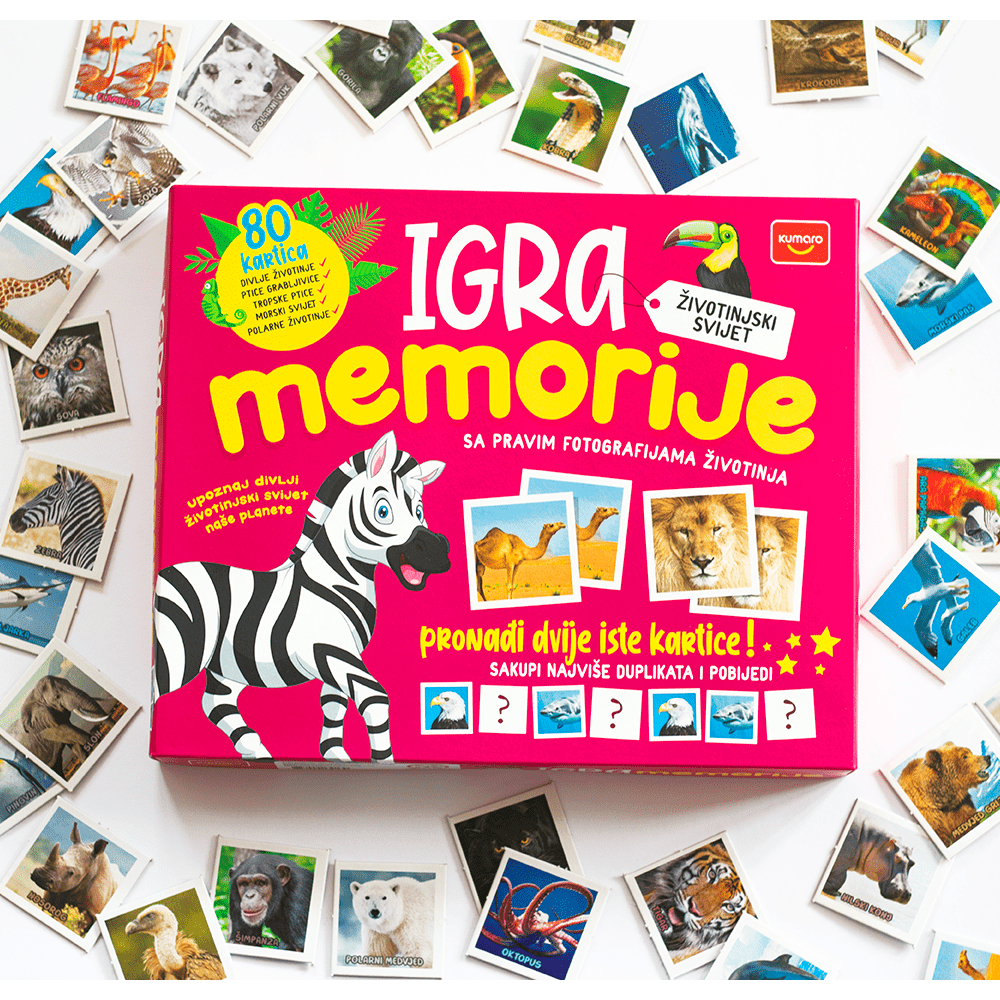 Kumaro Igra memorije - Životinjski svijet slika 2