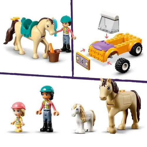 Igra Gradnje Lego 42634 Horse &amp; Pony Trailer Pisana 105 Dijelovi slika 3