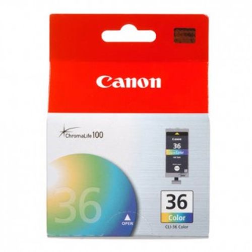 Tinta Canon CLI-36 Color, tricolor, 109 str. / 12 ml slika 1