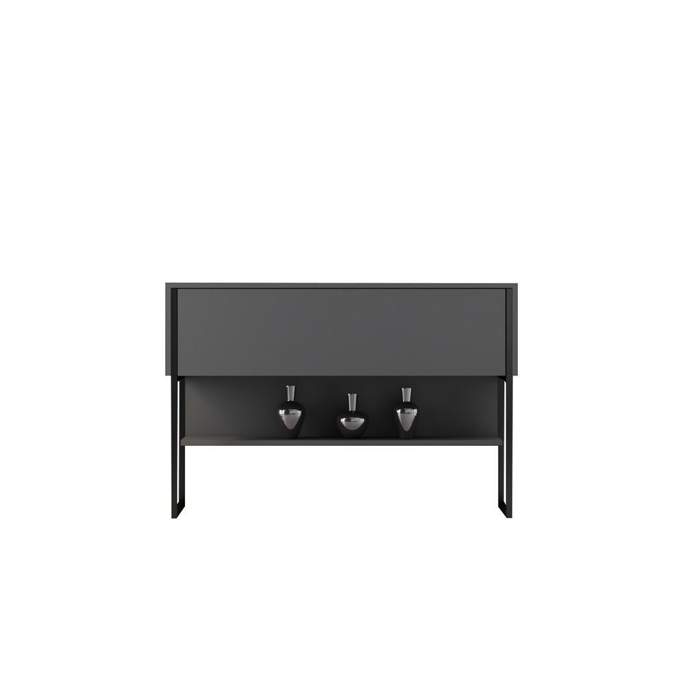 Hanah Home crna komoda Luxe - antracit slika 8