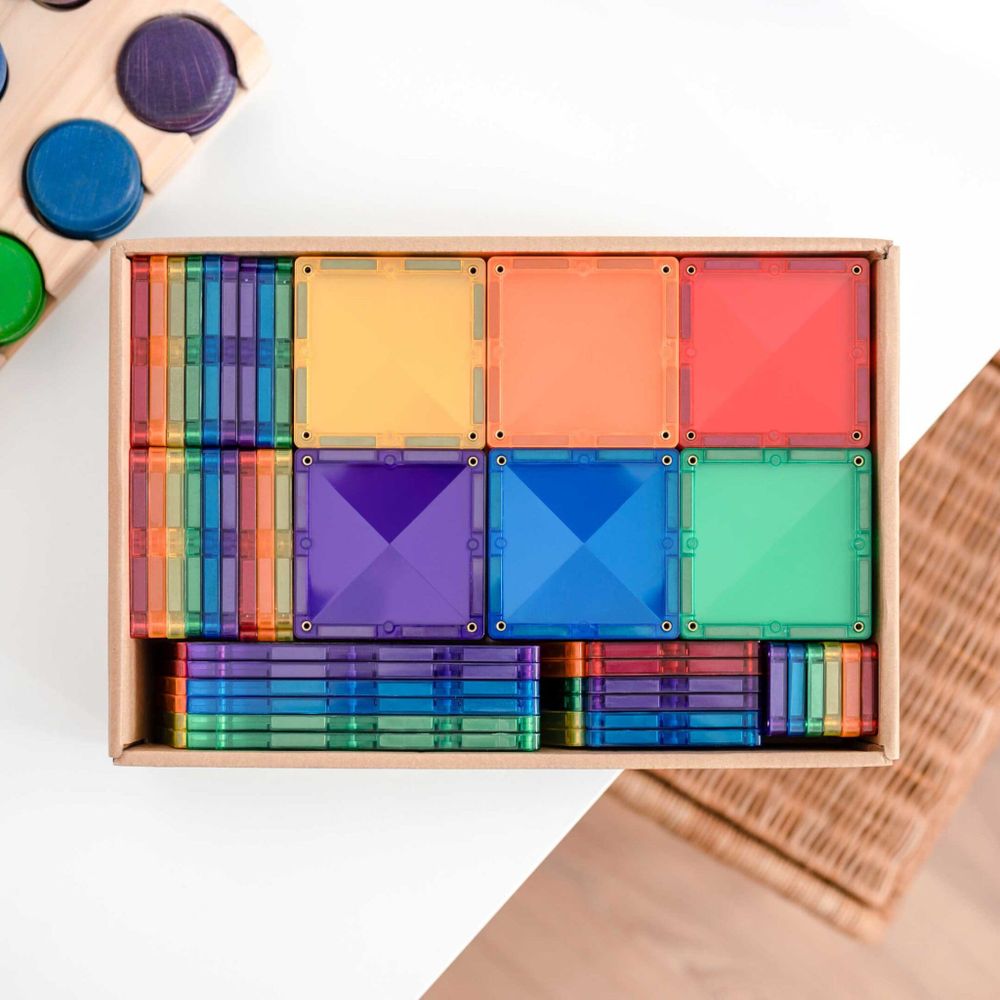 Connetix Magnetne pločice za slaganje Rainbow Creative Pack, 102kom slika 3
