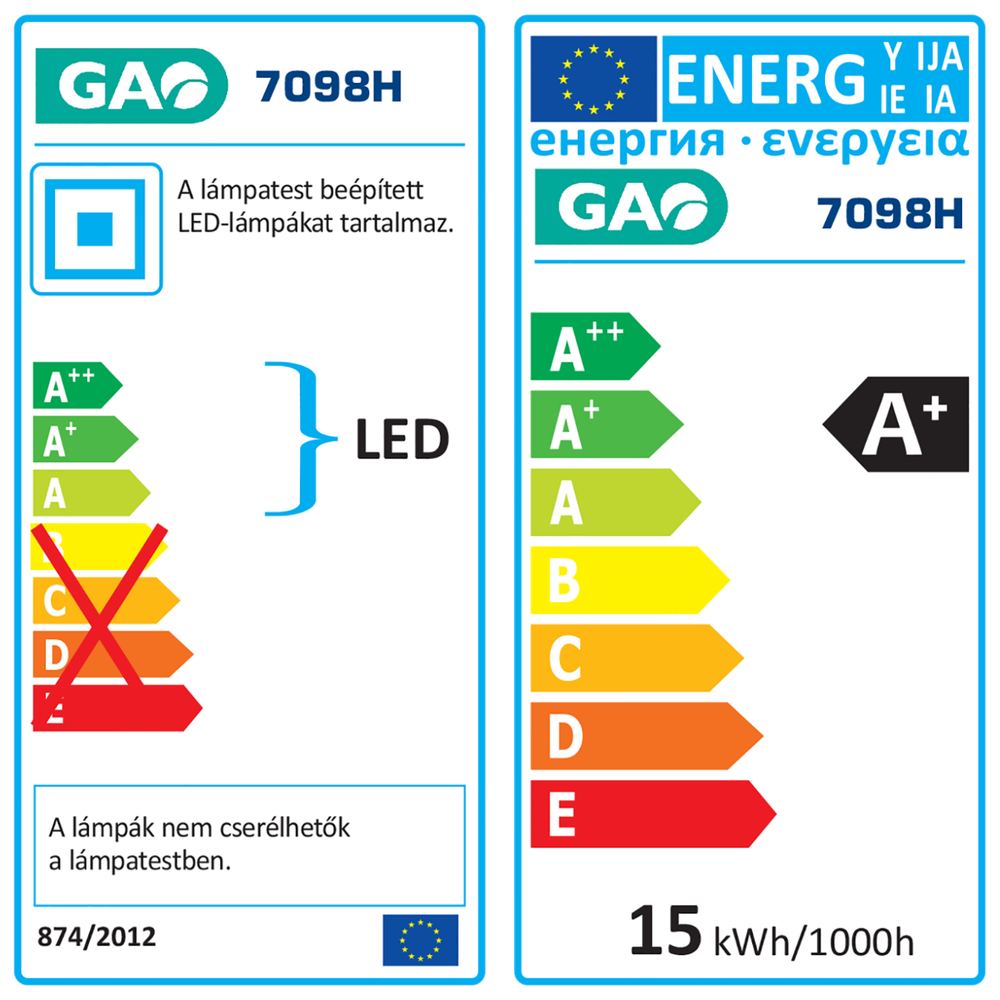 home Plafonjera, LED 15W , 3000K - 7098H slika 2