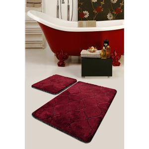 Infinity - Cherry Cherry Acrylic Bathmat Set (2 Pieces)