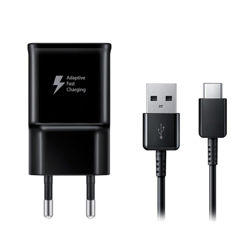 Kucni punjac Fast Charger 2A sa Type C kablom crni slika 1