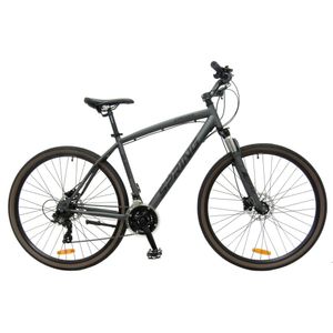SPRING CROSS 28" L SIVO CRNI