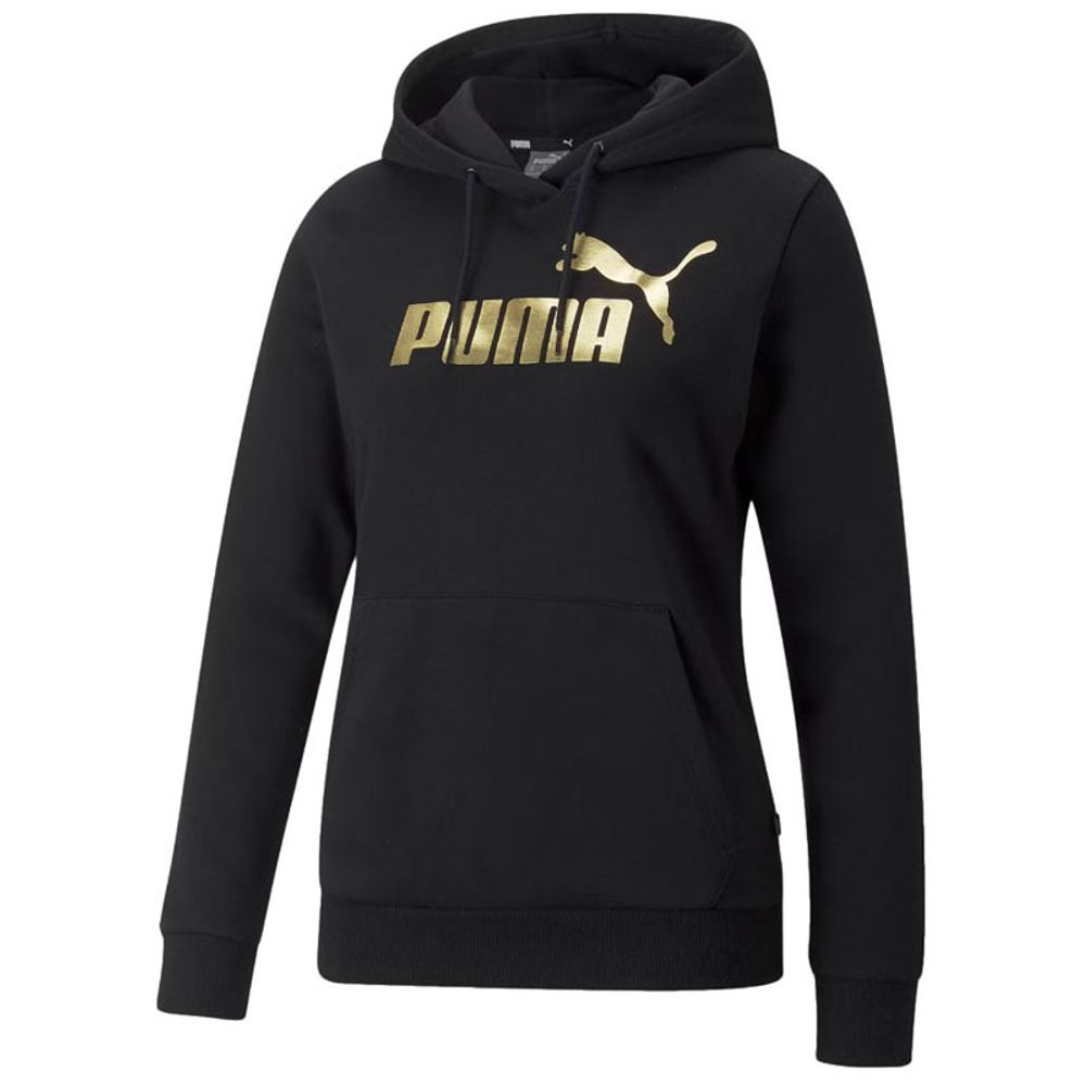 Puma Duks ESS+ Metallic Logo Hoodie FL za žene slika 2