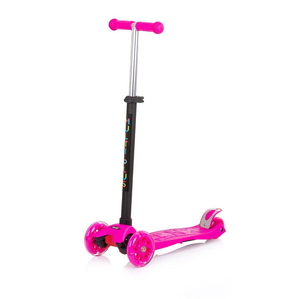 Chipolino Romobil sa LED točkovima Multi Plus Pink Dsmul0233Pi slika 5