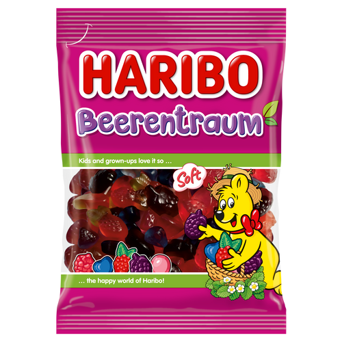 Haribo gumeni  bomboni šumske bobice 100g slika 1