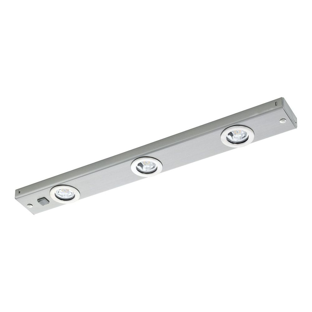 Eglo Kob LED Zidna/Ugradbena Lampa - 3x2,3W, 780lm, Čelik/Nikl Mat slika 1