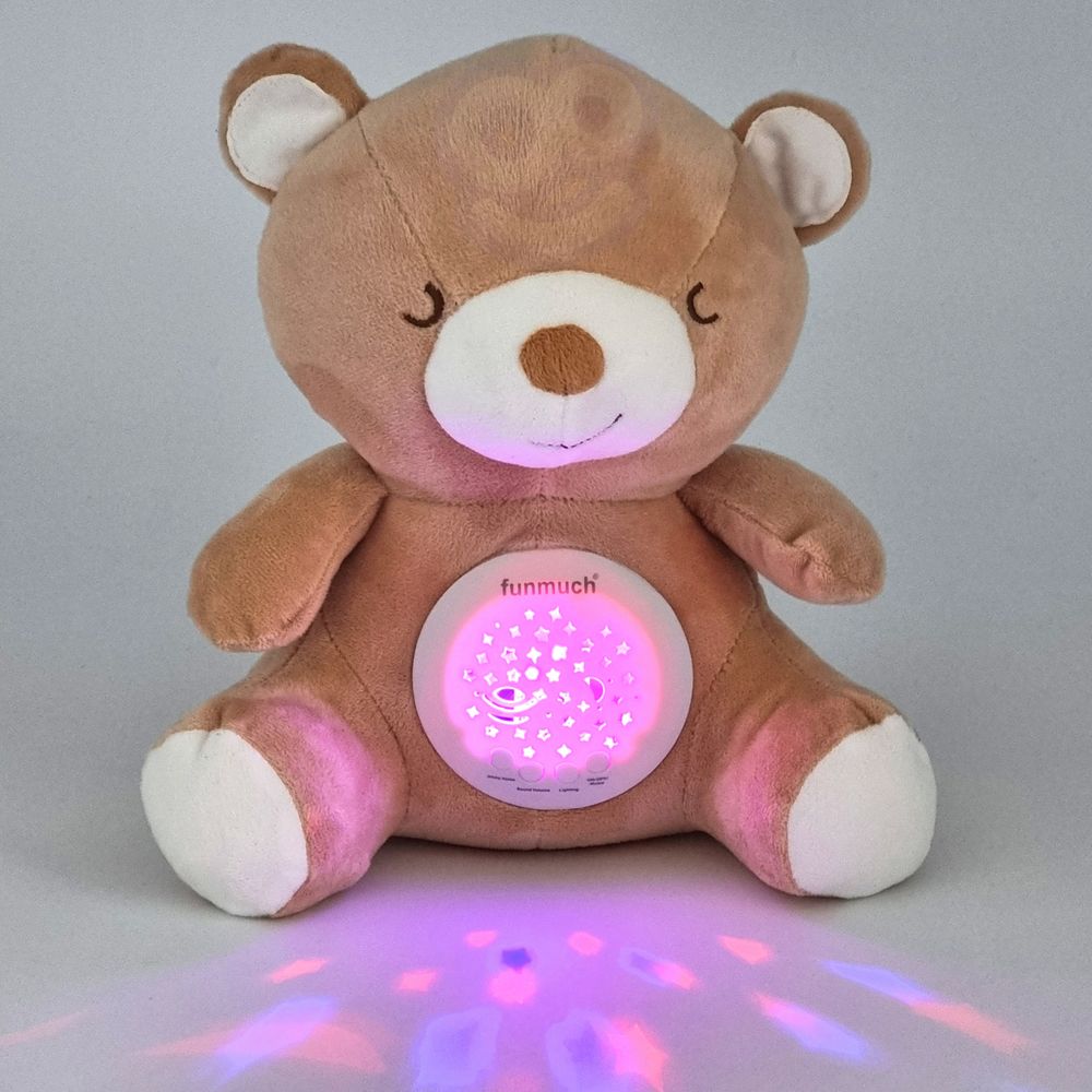 Woopie beba umiljata igračka spavač projektor 2u1 medo - 10 uspavanki slika 3